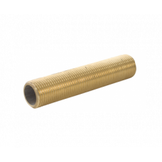 Spartan Threaded Nippling Tube 20mm x 600mm Brass DR - NT20