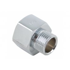 Spartan M & F Hexagon Reducing Socket 25mm x 20mm Chrome DR - SMFC2520