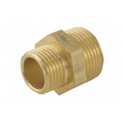 Spartan Hexagon Reducing Nipple 50mm x 32mm Brass DR - NR5032