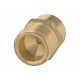 Spartan Hexagon Reducing Nipple Restrictor 15mm x 3mm Brass DR - NRST