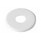 Aqualine White Wall Flange Plastic 15mm BSP  - FL15B