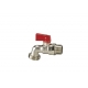 Aqualine Dishwasher Tap Male Red 20mm x 15mm - DWMR