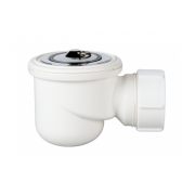 Aqualine Low Level Basin Trap with CP Plug - LLBTD