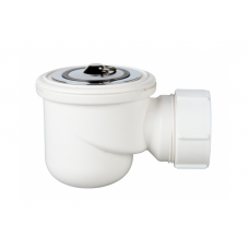 Aqualine Low Level Basin Trap with CP Plug - LLBTD