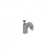 Buteline Metal Screw Pipe Clips - 18mm