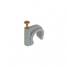 Buteline Metal Screw Pipe Clips - 28mm