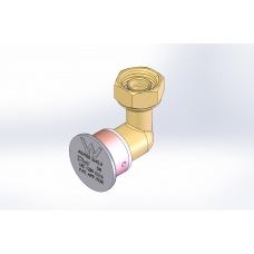 Dux SecuraGold™ Brass Swivel Elbow 20mm x ½" BSP - SXE43