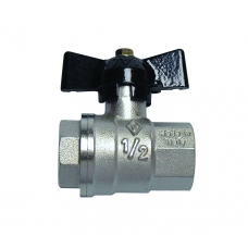 Bugatti Ball Valves Female/Female: Short Handle (Full Flow)