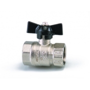 Bugatti Ball Valves Female/Female: Short Handle (Economical)