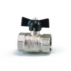 Bugatti Ball Valves Female/Female: Short Handle (Economical)