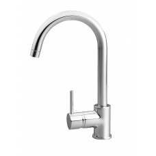 Minimalist Gooseneck Sink Mixer 