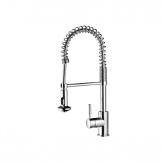 Minimalist Spring Pull Down Sink Mixer with Twin Action Spray