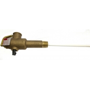 Reliance High Pressure and Temperature Relief Valve with 3/4" 20mm 850kPa with 2" Extension- HTE710