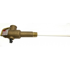 Reliance High Pressure and Temperature Relief Valve with 2" Extension 15mm 850kPa - HTE509