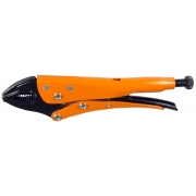 GRIP-ON Curved Jaw Grip Tool locking pliers - finger lift release - 235mm